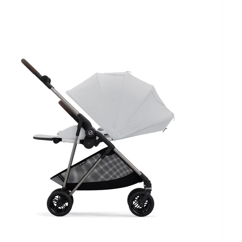 Прогулянкова коляска Cybex Melio Fog Grey з бампером (524000043): Кількість блоків 1