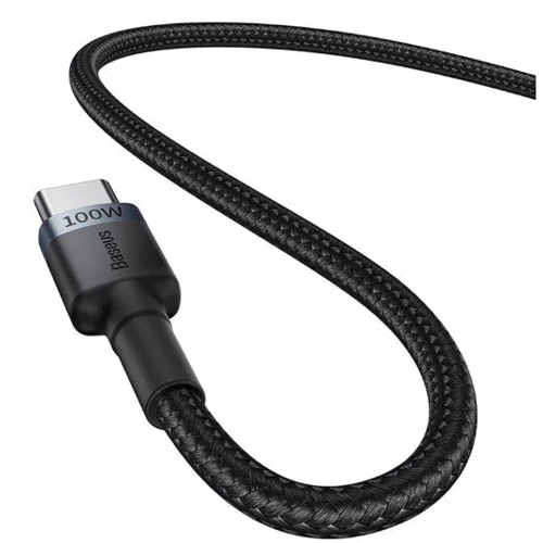 Кабель Baseus Cable USB-C to USB-C Cafule Charging (2pcs) 100W 1м Gray/Red (P10318306003-00): Длина 1 м