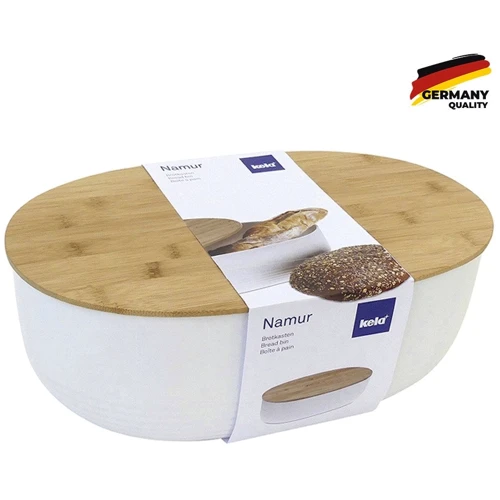 Хлебница KELA Namur 37.5х23х14см белый (12060)