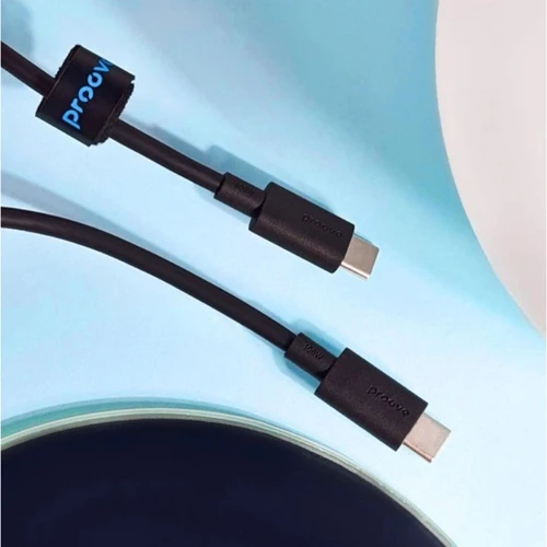 Кабель Proove Cable USB-C to USB-C Karet 100W 1.5m Black фото 6