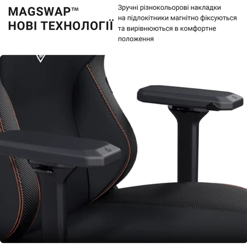 Кресло игровое Anda Seat Kaiser 4 Dark gray Fabric Size L фото 10