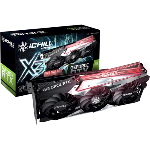 Видеокарта INNO3D GEFORCE RTX 3060 ICHILL X3 RED (C30603-12D6X-167139AH)