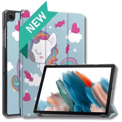 Аксессуар для планшетных ПК BeCover Smart Case Unicorn for Samsung X236 Galaxy Tab A11 Plus (714012): Цвет рисунок