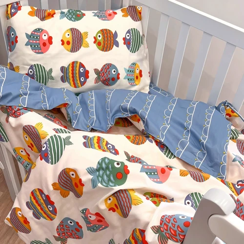 Комплект постельного белья Viluta детский сатин Twill 583 (583_Baby): Размер для кроваток 120x60см