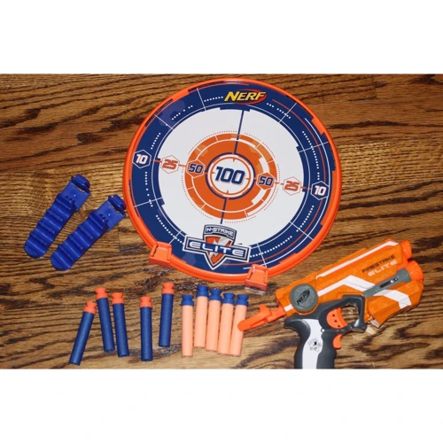 Ігровий набір Hasbro NERF Бластер Еліт Файрстрайк і мішень ELITE FIRESTRIKE (A9535): Рекомендований вік від 8 років