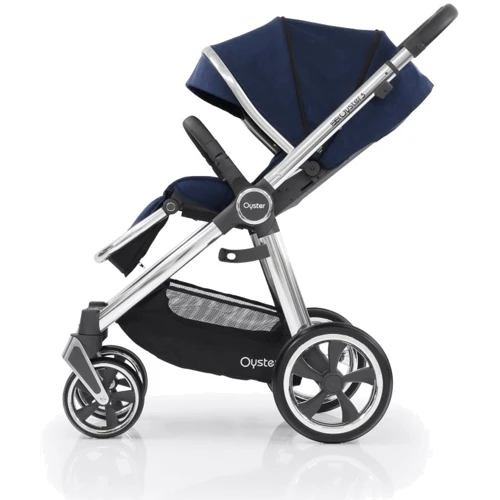 Універсальна коляска 2 в 1 BabyStyle Oyster 3 2021 (Rich Navy / Mirror): Можливість встановлення люльки есть