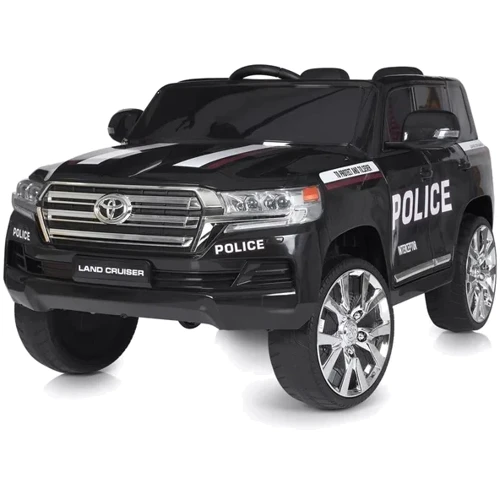 Дитячий електромобіль Bambi Racer Toyota Land Cruiser 200 Police, чорний (JJ2022EBLR-2-1)