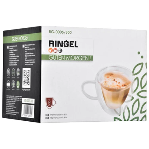 Чашка RINGEL Guten Morgen Heart с двойной стенкой 300 мл (RG-0005/300) фото 6