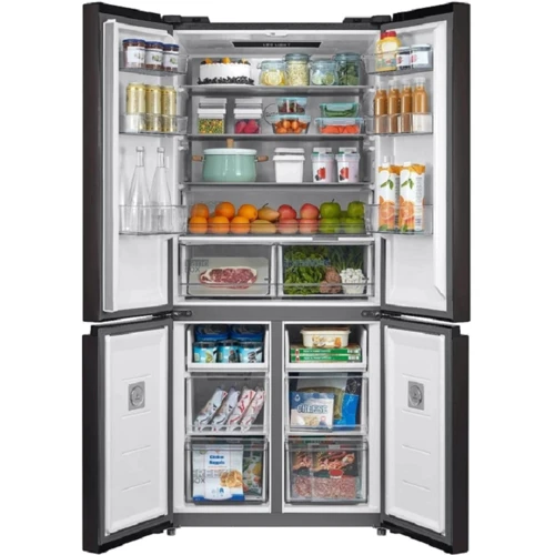 Холодильник Side-by-Side Midea MDRM691MIE28: Расположение морозильной камеры Нижнее