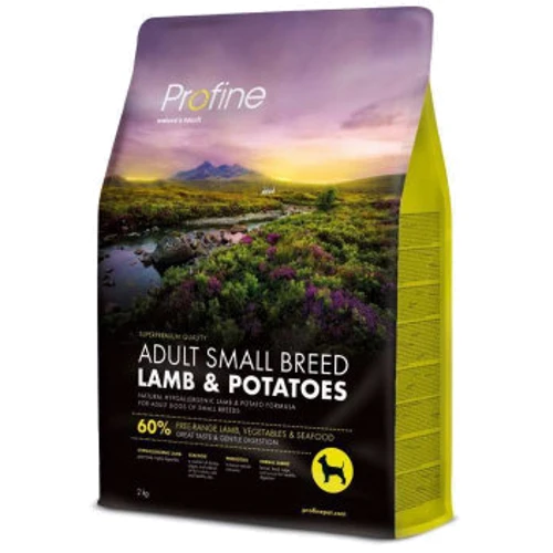 Сухой корм для собак Profine Dog Adult Small малых пород с ягненком и картофелем 2 кг (8595602549788)