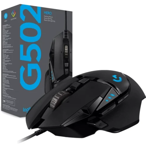 Мишка Logitech G502 HERO Gaming Mouse (910-005470.910-005472): інтерфейс підключення USB