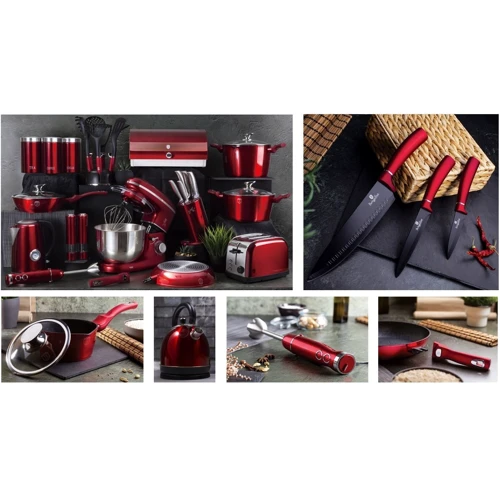 Термос Berlinger Haus Burgundy Metallic 1 л (1756-BH): Объем, л 1