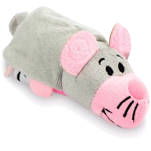 Мягкая игрушка с пайетками 2 в 1 - ZooPrяtki - кот-мышь (12 cm)