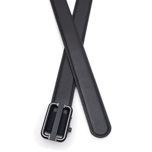 Чоловічий ремінь Borsa Leather чорний (V1GKX22-black): Стать Мужской