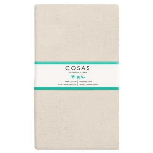 Набір простирадлом Cosas Beige/Starfall light blue 120x60 см (4822052056615)