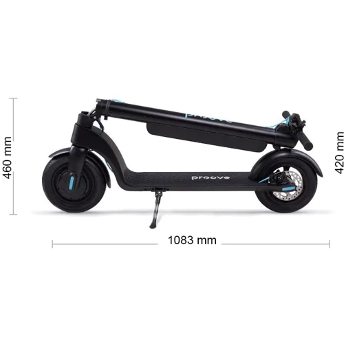 Електросамокат Proove X-City Pro (Black/Blue) фото 7