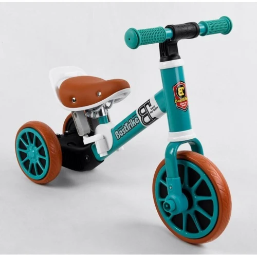 Детский велосипед BestTrike мятный (73543): Тип 3х колесный велосипед