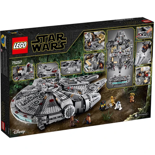 Конструктор LEGO Star Wars Сокол Тысячелетия (75257): Рекомендуемый возраст (макс) 16 лет