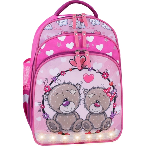 Школьный рюкзак Bagland Mouse 686 малиновый (0051372)