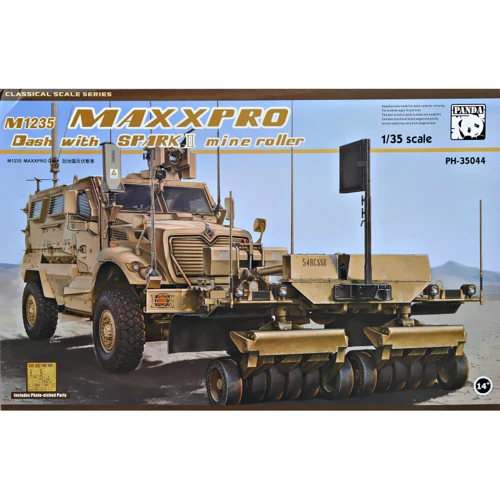 Бронетранспортер Panda 5 MAXXPRO Dash с минным тралом SPARK II