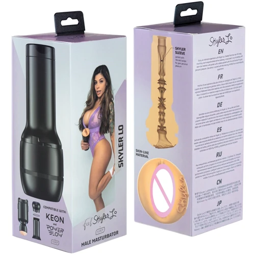 Мастурбатор Kiiroo Feel Skyler Lo PBC совместим с PowerBlow и Keon