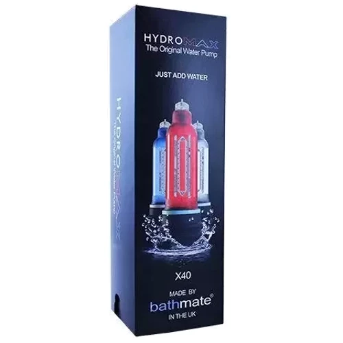 Гидропомпа Bathmate Hydromax 9 Blue, для члена длиной от 18 до 23 см, диаметр до 5,5 см