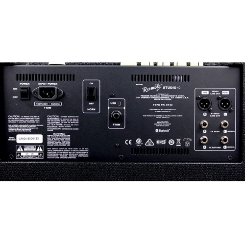 Гитарный комбоусилитель FENDER RUMBLE STUDIO 40