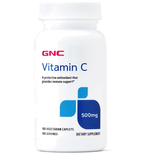 GNC Vitamin C Вітамін С 500 мг 100 каплет