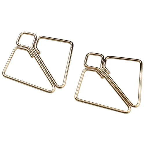 Зажимы для сосков с тяжелой подвеской LOCKINK Nipple Clamps with Heavy Pendant - Golden