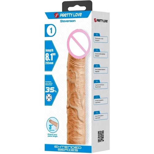 Подовжуюча насадка LYBAILE Pretty Love - Stevenson 8.1" Flash (BI-026268)