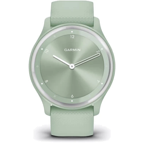 Смарт-годинник Garmin Vivomove Sport Cool Mint Case та Silicone Band з Silver Accents (010-02566-03): Виробник Garmin