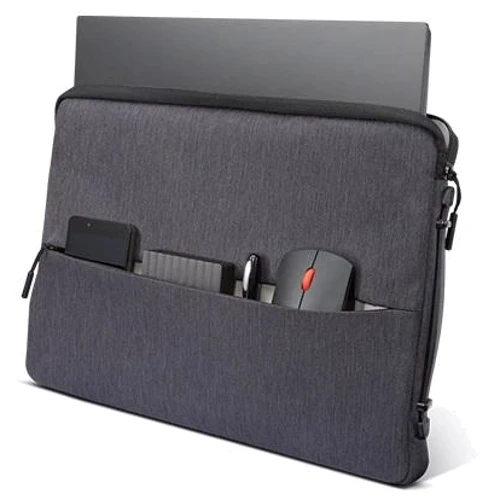 Сумка для ноутбука Lenovo 13" Business Casual Sleeve Gray (4X40Z50943): Матеріал полиэстер