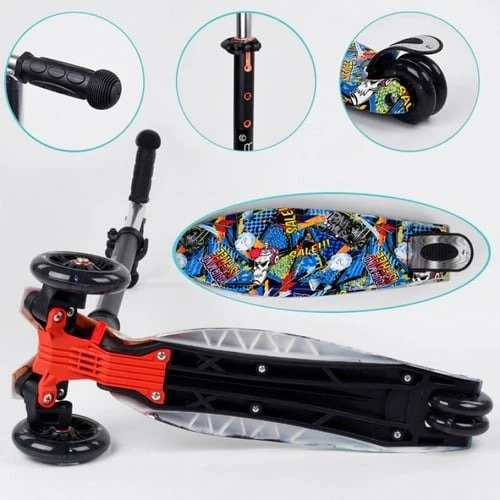 Самокат Best Scooter MAXI CH3 синий (A25778/779-1540): Максимальная допустимая нагрузка, кг 60