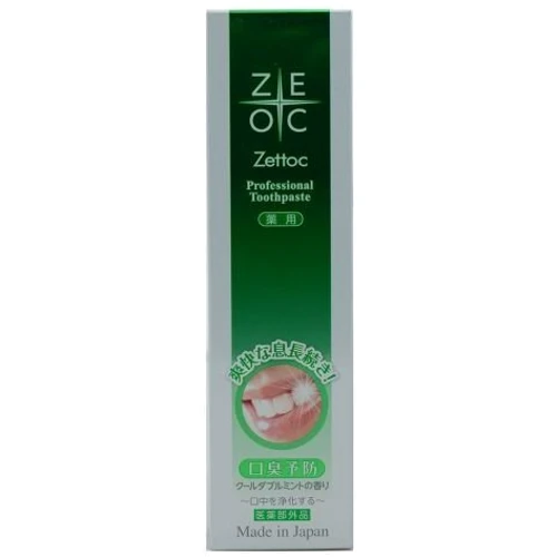 Zettoc Professional Toothpaste Refresh Breath Зубна паста освіжаюча 100 g: Призначення Очищення, Свіжість дихання