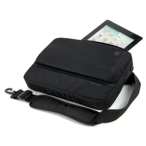 Сумка для ноутбуков Tucano 15" Dritta Slim Bag Polyester Black (BDR15): Вместимость Apple, MacBook Pro 15", MacBook Pro 15" Retina, MacBook Pro 17", ноутбук с диагональю 15", ноутбук с