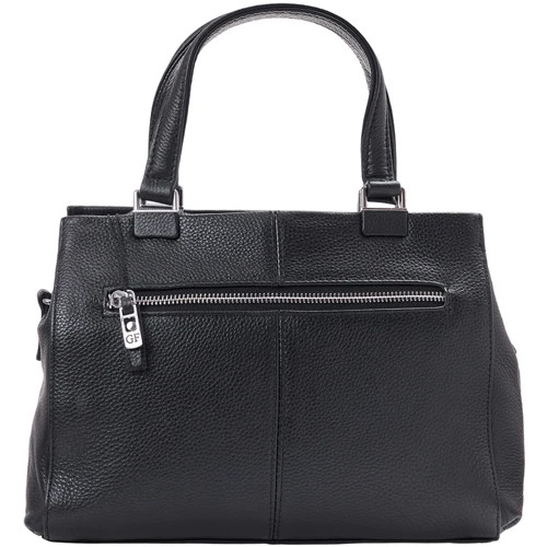 Женская сумка тоут Giorgio Ferretti черная (SHIGF2017146-black): Тип ручки Со съемным ремнем, С двумя ручками, Плечевой ремень, Короткая ручка