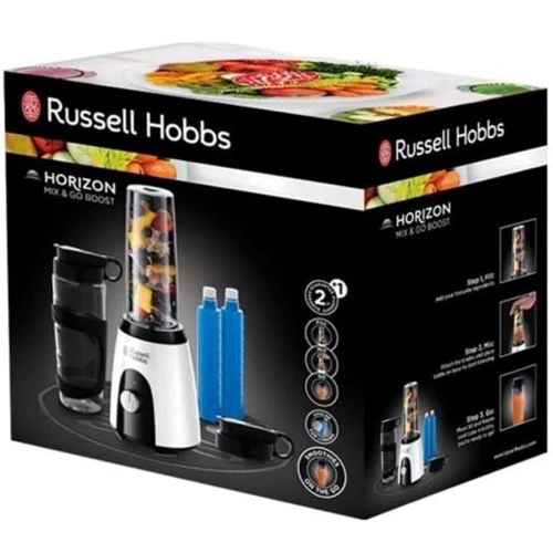 Блендер Russell Hobbs 25161-56 Horizon Mix&Go Boost: Мощность, Вт 400