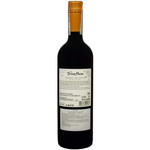 Вино Terra Pura Сabernet Sauvignon красное сухое 0.75 л (FSH_7804616092434): Страна производитель Чили