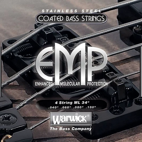 Струна для гитар Струны для бас-гитары WARWICK 38210 EMP Medium Light 4-String (40-100)