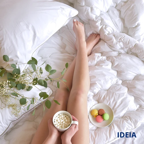 Одеяло IDEIA Super Soft Premium летнее 220х200 см (8-11881): Материал чехла хлопок