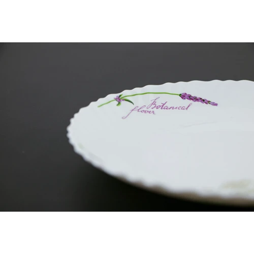 Тарелка десертная Vittora Wave Лаванда 19 см (V-190L