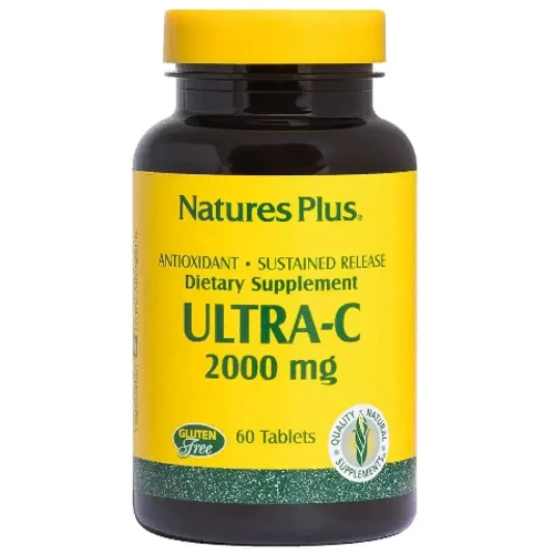 Natures Plus Ultra-C 2000 mg Витамин С 60 таблеток