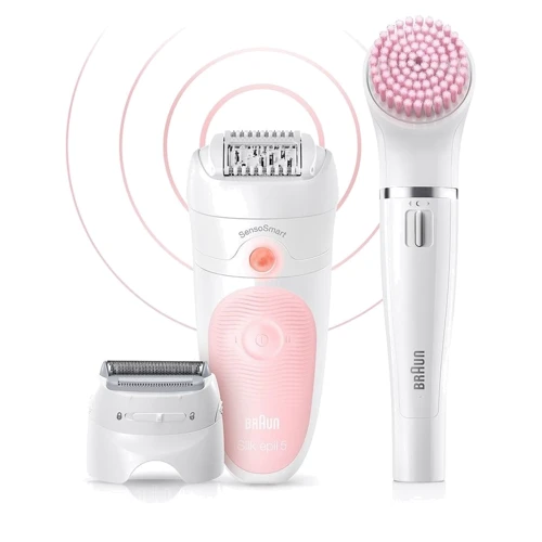 Епілятор Braun Silk-epil 5 SensoSmart SES 5/885 BS: Кількість швидкостей епіляції 2