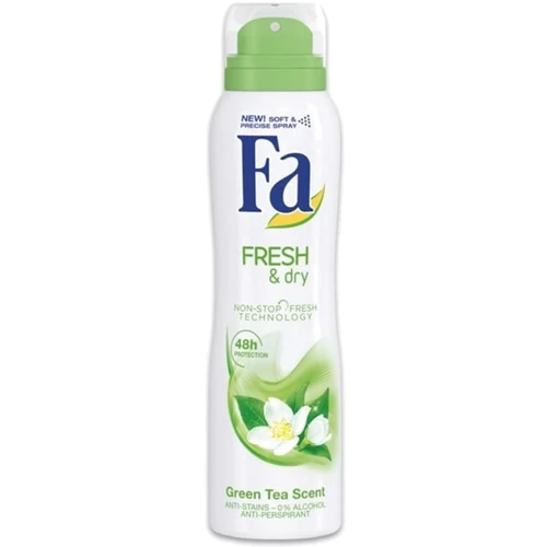 Fa Fresh & Dry 150 ml Антиперспирант-спрей Зеленый Чай