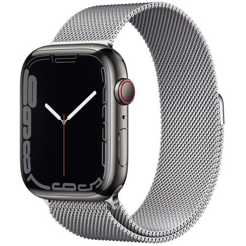 Аксесуар для Watch Apple Milanese Loop Band Silver (ML783) для Apple Watch 42/44/45mm UA: Виробник Apple