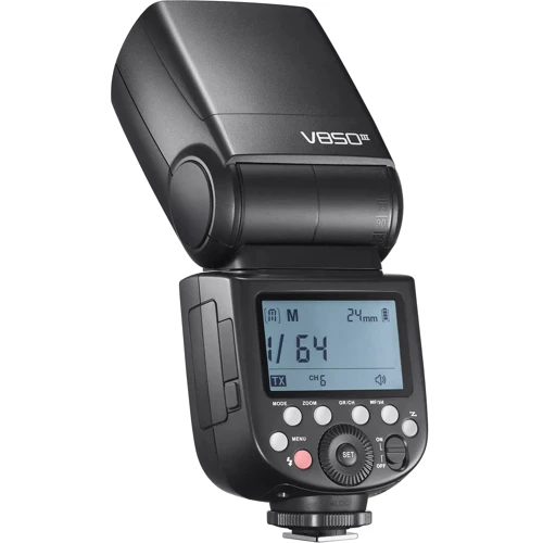 Фотовспышка Godox V850III: Ведущее число 60