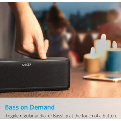 Акустика ANKER SoundCore Boost Black (A3145): Выходная мощность 20 Вт