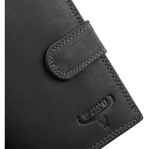 Чоловіче портмоне Buffalo Wild чорне (DNKN4L-B-MHU-black): Тип Портмоне