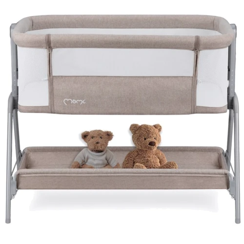 Приставная кроватка MoMi Fibi Бежевая (LOZE00003)