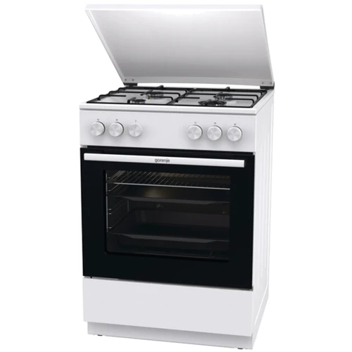 Газова плита Gorenje GG 6A11 WJ: Тип варильної поверхні газовая